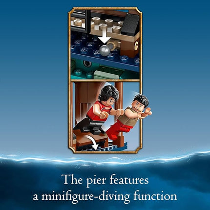 LEGO Harry Potter Triwizard Tournament: The Black Lake Building Toy 76420 - Goblet of Fire Toy Set with Harry, Hermione, and Ron Mini Figures, Magical Collection Set, Great Gift for Kids, Boys & Girls