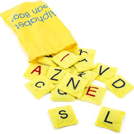 Educational Insights Alphabet Beanbags, Learn Letters, Toddler Learning Toy, Preschool Toys, Set of 26 Beanbags, Ages 3+