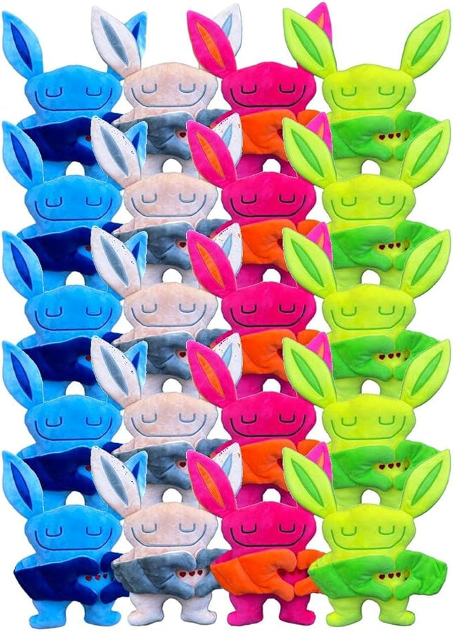 Bumpaloo Plush Toys 20-Pack – Stuffed Animals with Crinkle Ears, Soft Plush Party Favors and Loot Bag Gifts for Kids