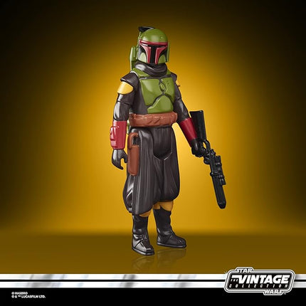 STAR WARS Retro Collection Boba Fett (Morak) Toy 3.75-Inch-Scale The Mandalorian Collectible Action Figure, Toys Kids 4 and Up