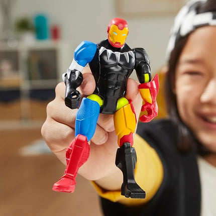 Avengers MixMashers Marvel Iron Man Custom Mix-and-Match Action Figure & Accessories, 5-Inch-Scale (12 cm) Super Hero Toys for Kids Ages 4+
