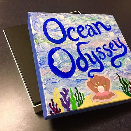 Create Your Own Board Game Set – DIY Kit with Blank Game Board, Game Pieces, Blank Cards, Dice, Spinner – Build Your Own Game for Family Board Games