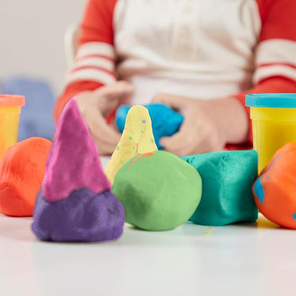 Play-Doh 12 Pack Celebration Compound, Includes Confetti & Metallic Shine, Assort. Colors, Back to School Gifts, Prizes, & Party Favors, Kids Arts & Crafts, Preschool Toys, Ages 3+