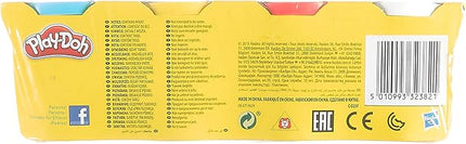 Play-Doh 4 Pack of 4 oz Cans, Classic Colours