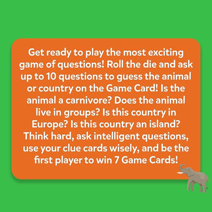 Skillmatics Guess in 10 Animals & Countries Combo, Perfect for Boys, Girls, Kids & Families Who Love Card Games, Educational Toys, Travel Games, Trivia, Gifts for Ages 6, 7, 8, 9, 10 & Up