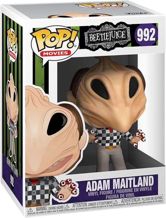 Funko POP Movies: Beetlejuice- Adam Transformed, Multicolor, 3.75 inches