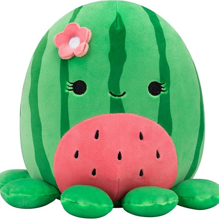 Squishmallows Original 8-Inch Marcella Watermelon Octopus - Official Jazwares Plush