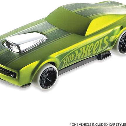 Imaginmat: Deluxe - Hot Wheels - Floor Playmat & Toy Car, 30.5 x 20.5, Character Vehicle & Road Accessories, Durable EVA Foam Mat, Licensed, Kids 3+