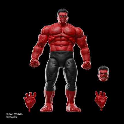 Marvel Legends Series Red Hulk, Captain America: Brave New World Collectible Deluxe 6 Inch Action Figure