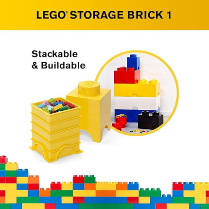 Room Copenhagen 1 Lego Brick Box, Bright Yellow (40010632)