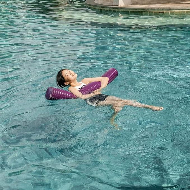 IMMERSA Jumbo Swimming Pool Noodles, Premium Soft Water-Based Vinyl Coating and UV Resistant Foam Noodles for Swimming and Floating, Lake Floats, Pool Floats for Adults and Kids.