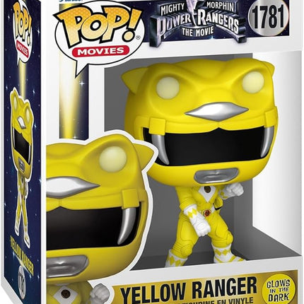Funko Pop! Movies: Mighty Morphin Power Rangers: The Movie - Yellow Ranger - Power Rangers Movie - Collectable Vinyl Figure - Gift Idea - Official Merchandise - Toys for Kids & Adults - Movies Fans