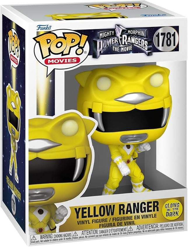 Funko Pop! Movies: Mighty Morphin Power Rangers: The Movie - Yellow Ranger - Power Rangers Movie - Collectable Vinyl Figure - Gift Idea - Official Merchandise - Toys for Kids & Adults - Movies Fans