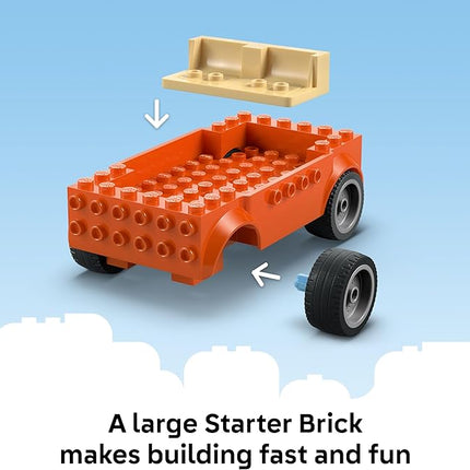 LEGO Bluey: Bluey’s Beach & Family Car Trip - Toddler Learning Toy for Kids 4+ - Includes Bluey, Bingo, and Mum Minifigures - Birthday Gift for Boys and Girls, Ages 4+ - 11202