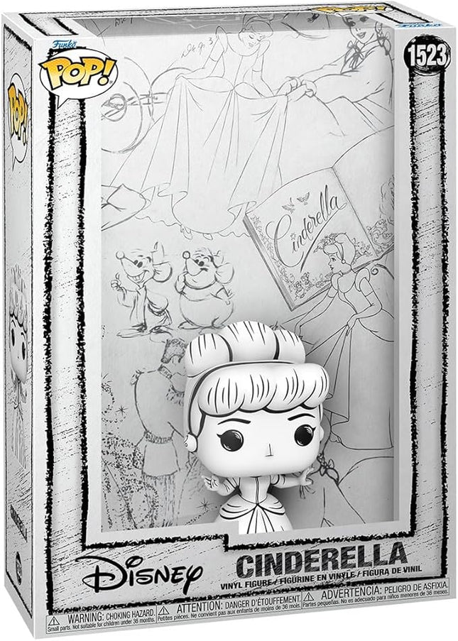 Funko POP Cover: Sketched - Cinderella - Collectable Vinyl Figure - Gift Idea - Official Merchandise - for Kids & Adults - Movies Fans - Model Figure for Collectors and Display