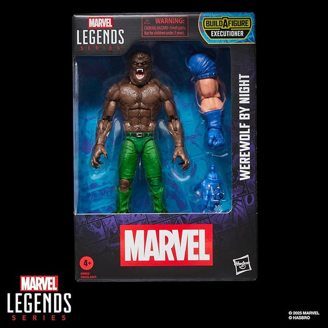 Marvel Legends Series Werewolf by Night, Marvel Comics Collectible 6-Inch Scale Action