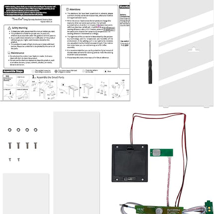 Tonecheer DIY Book Nook Kit for Adults, Wooden 3D Puzzle Bookend Bookshelf Insert Decor, Chinese Booknook Miniature House Kit with Dust Cover and Body Motion Sensor LED (Song Dynasty Culture)