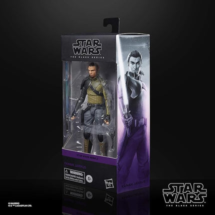 Star Wars The Black Series Kanan Jarrus Toy 6-Inch-Scale Star Wars Rebels Collectible Action Figure, Toys for Kids Ages 4 and Up