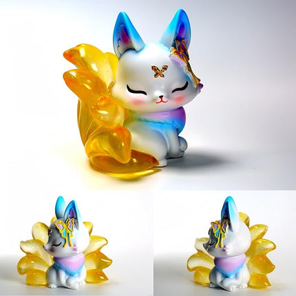 Nine-Tailed Demon Fox Blind Box Popular Mystery Boxes Collectible Action Figure Toys Random Style Goodie Treat Boxes Party Favors Gifts