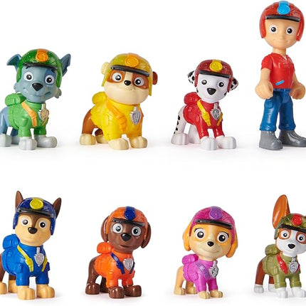 Paw Patrol: Jungle Pups Action Figures Gift Pack, with 8 Collectible Toy Figures, Kids Toys for Boys and Girls Ages 3 and Up