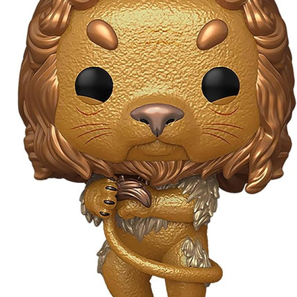 Funko POP! Movies: The Wizard of Oz - Cowardly Lion - 1/6 Odds for Rare Chase Variant - Metallic - Collectable Vinyl Figure - Gift Idea - Official Merchandise - for Kids & Adults - Movies Fans