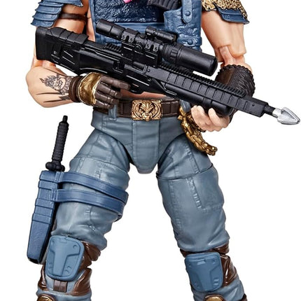G.I. Joe Classified Series #146, Dreadnok Zandar, Collectible 6 Inch Action Figure with 5 Accessories