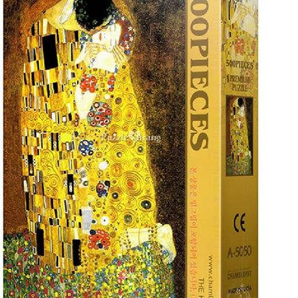 CHAMBERART 500 Piece Premium Jigsaw Puzzle The Kiss A-5050