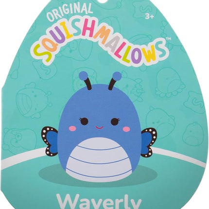 Squishmallows Original 14in Waverly The Blue Butterfly – Official Jazwares Plush (Large)