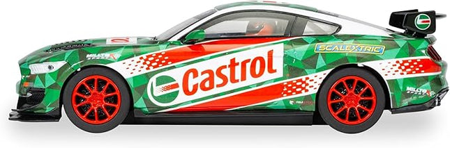 Scalextric C4327 Ford Mustang GT4 - Castrol Drift Car Cars - World Sport Champ/Endurance