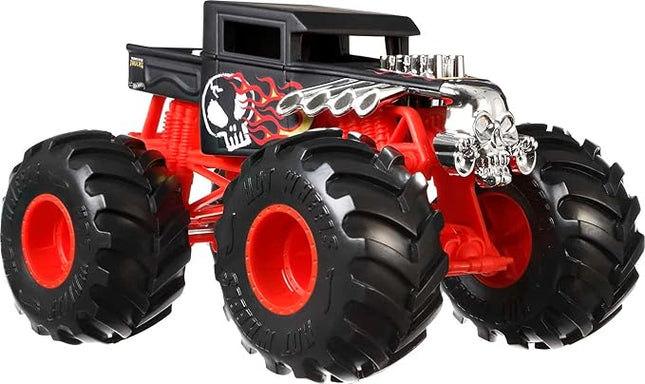 Hot Wheels Toy Monster Trucks, Oversized Die-Cast Bone Shaker in 1:24 Scale, Play Vehicle for Kids & Collectors