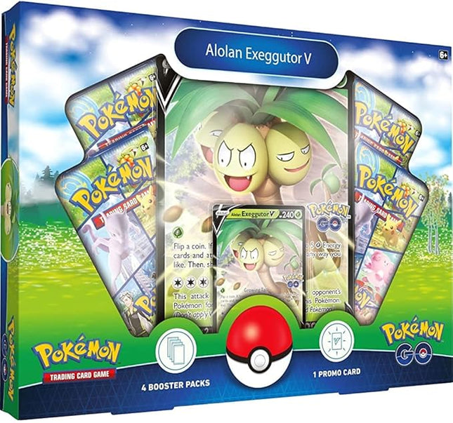 Pokemon TCG: Pokemon GO V Box Collection—Alolan Exeggutor V