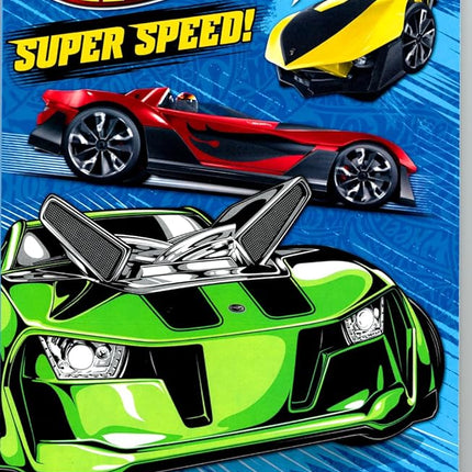 Hot Wheels Coloring Book Set for Kids Bundle with Hot Wheels Car Activity Books, Sticker Pads, Hot Wheels Hot Rod Imagine Ink Coloring and More