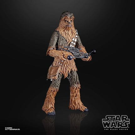 STAR WARS The Black Series Chewbacca 6-Inch Scale The Empire Strikes Back 40th Anniversary Collectible Figure, Kids Ages 4 and Up