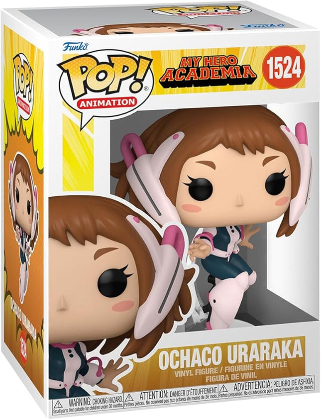 Funko POP! Animation: My Hero Academia (MHA) - 2 - Ochaco Uraraka - 1/6 Odds for Rare Chase Variant - Metallic - Collectable Vinyl Figure - Gift Idea - Official Merchandise - for Kids & Adults