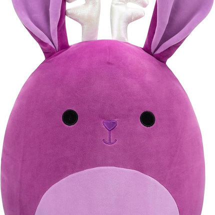 Squishmallows Original 14-Inch Maria Del Mar Purple Jackalope - Official Jazwares Plush (Large)