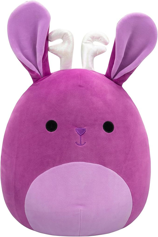 Squishmallows Original 14-Inch Maria Del Mar Purple Jackalope - Official Jazwares Plush (Large)