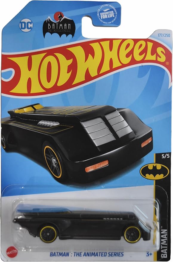 Hot Wheels Batman The Animated Series, Batman 5/5 [Black] 177/250
