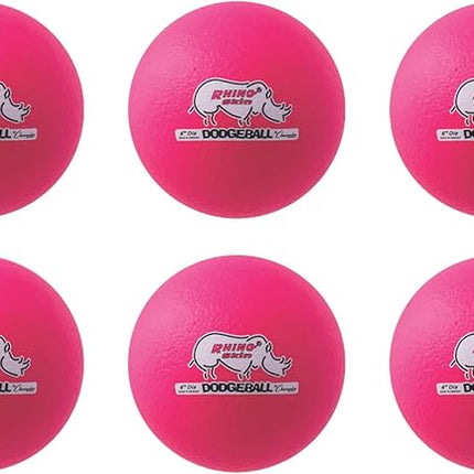 Champion Sports® Rhino Skin® Low Bounce Dodgeball Sets & Singles for Playground, PE, Backyard & League Games – Team Sports Equipment for Youth & Adults