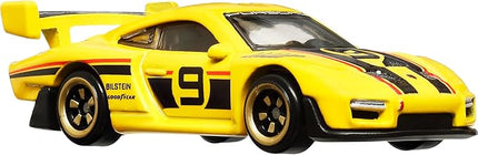 Hot Wheels Car Culture Premium 6-Pack, Set of 6 Die-Cast 1:64 Scale Euro Style Vehicles with Elevated Deco (Styles May Vary)