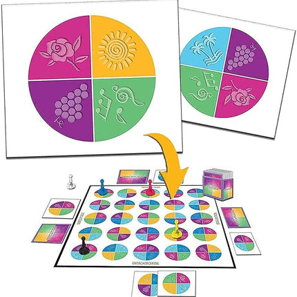 Eyecatcher — Fast-Paced Game Where Players Race to Match Tricky Card Patterns to The Board — Family & Adult Game Night Fun