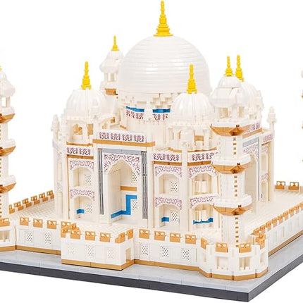 Micro Mini Blocks Architecture Taj Mahal Model Building Blocks Set Architecture Collection (4036 PCS)