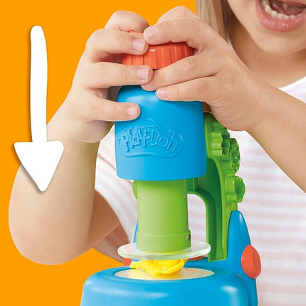Play-Doh Light & Look Microscope for Kids, Electronic Preschool Toys for Girls & Boys, 9 Accessories & 5 Colors, Back to School Gifts, Ages 3+