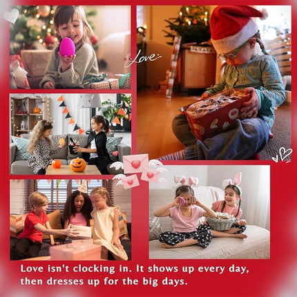 Egg-Shaped Maze Gift Box - Money Box for Cash Gifts, Puzzle Box for Boys & Girls, Easter Gift Box with Hidden Compartments, Easter Present for Birthdays & Special Occasions (White)