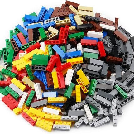 Feleph 360 Pieces 1x4 Bricks Classic Parts Building Creative Play Blocks Set Toy Compatible with 3010 3066 Major Brick Brands (Multicolored)