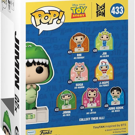 Funko Pop! Rocks: Toy Story x Tiny TAN - Jimin as Rex