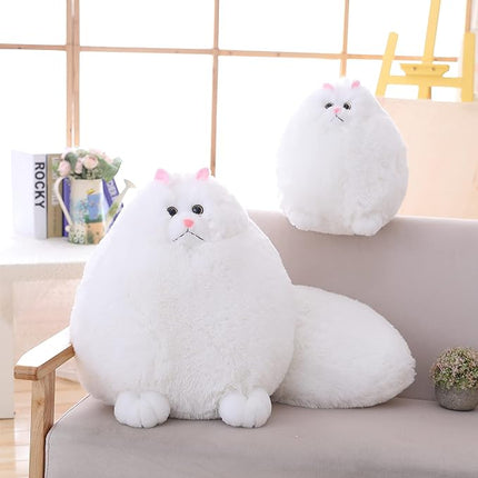 Winsterch Giant Cat Stuffed Animal,Big Stuffed Animal 20 Inches Plush Cat Animal Baby Doll Birthday Gifts for Kids,Boys,Girls,Large Fluffy White Stuffed Cat Plush Toy