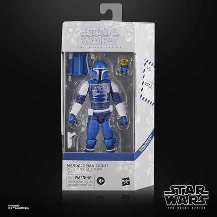 STAR WARS The Black Series Mandalorian Scout (Holiday Edition), Collectible 6 Inch Action Figures, Ages 4 and Up