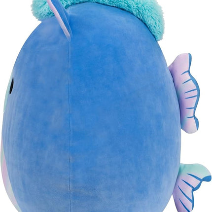 Squishmallows Original 16-Inch Mythical Creature Romano The Blue Hippocampus - Large Ultrasoft Official Jazwares Plush