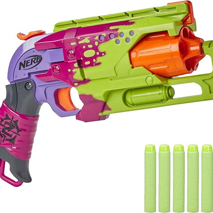 Nerf Zombie Strike Hammershot Blaster, Splatter (Amazon Exclusive)
