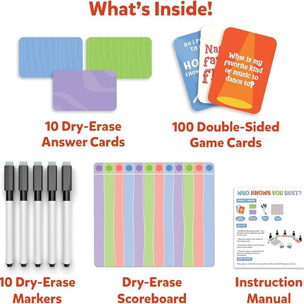 Skillmatics Card Game – Who Knows You Best? Hilarious Family Party Game for Kids, Boys, Girls, Teens & Adults, Fun for Game Nights & Parties, Gift for Ages 8, 9, 10 and Up, 2025 Edition